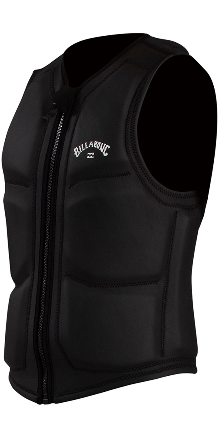 2021 Billabong Mens Anarchy Wakeboard Impact Vest W4VS54 Black